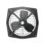 Bajaj Bahar Fresh 225 Mm Exhaust Fan | Strong Metal Body And Blades | Noiseless Operations | Rust Proof Body And Blades | 2 Yr Warranty 【Metallic Grey】