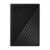 WD My Passport 2 TB External Hard Disk Drive (HDD) 480 MB/s, USB 2.0, USB 3.0, Password Protection, Compatible with Windows and Mac(Black)