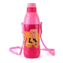 CELLO Puro Steel-X Kids Zee 900 Water Bottle, 700ml Dark Pink | Water Bottle | Leakproof | Cold Insulation | Pack of 1