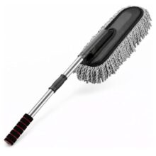 CX2 Microfiber Car Wash Duster with Expandable Handle, Scratch-Free, Wet & Dry Multi-Purpose Auto Detailing Tool