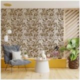 Kayra Decor Latest French Floral Stencils For Wall Painting – Pack Of 1, Sheet Size 24 X 30 Inch/Design For Wall Painting 22 X 27 Inch – Medium