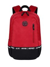 Gear Men/Women Bomber Eco Statet 22 Litre Medium Water Resistant School Bag/College Bag/Standard Backpack / – Red, Multicolor