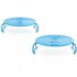 Boldfit Swimming Cap For Men Silicone, For Women Unisex For Kids Boys & Girls, For Women Long Hair Head Cap Men Silicone Fabric, Easy Fit – Whitepurple