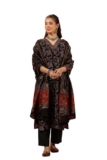 Kalaanj Kurta Set For Women || 3Pic Kurta For Women (Ssp-244-277-278) (Black, Xl)