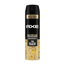 Axe Gold Temptation Long Lasting Deodorant Bodyspray for Men 215 ml