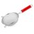 Add2Cart Multipurpose Stainless Steel Strainer For Vegetables, Fruits, Soup & Juice – Kitchen Tool With Red Handle (Silver) – Best For Tea & Rice Use (12Cm)