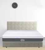 Centuary Mattresses Sleepables 6-Inch Queen Size with Active Edge Support Antimicrobial Foam Rolled & Vaccumed Inner Spring Mattress (78x60x6)