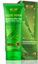 WOW SKIN SCIENCE Aloe Vera Hydrating After Sun Soothing Gel – 100 mL – Tube(100 ml)