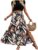 Louis Luxe Womens Skirt || Printed Skirt For Women || Skirts (Skirt-01-Brown-M)