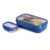 CELLO Thermo Click Toons Big | 100% Food Grade | Leak Proof & Break Resistant | 2 Containers Lunch Box, 1024 ml, Blue