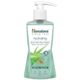 Himalaya Hydrating Aloe Vera Face Wash 200 ml | Aloe Vera & Vitamin E | Creamy Gentle Cleanser for Bouncy & Dewy skin | Clinically Tested | Paraben Free | For Dry Skin