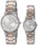TIMEX Classics Analog Watch for Unisex with Silver-Tone Round Dial & Two Tone Stainless Steel Bracelet Band Water Resistant Unisex Wrist Watches – TW00PR213