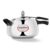 Surya Flame Stainless Steel 5 Litre Pressure Cooker with Inner Lid, Magma Gas & Induction Compatible, ISI Certified (Silver), 3-Year Doorstep Warranty