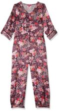 Biba Girls Printed Kid(KW4871_Burgundy_3)