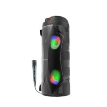 Star 30W Bluetooth Trolley Speaker with Mic | Up to 5 Hours Playtime | Built-in Rechargeable Battery | RGB Lights | Portable Party Speaker with Powerful Bass