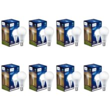 Philips Base B22 12-Watt (Pack Of 8, Cool Day Light)