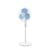 Orient Electric Stand-82 400 MM Oscillating Pedestal Fans | Stand Fan with Tilt Mechanism | High Air Delivery | Aesthetic Design with Telescopic Arrangement | 2 Year Warranty by Orient, Sky Blue
