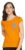 Styleville.in Women’s Plain Regular Fit T-Shirt (STSF402469_Mustard_Small)