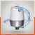 Bathla QuaSoft 3499 Shower & Tap Filter – Reduces Hair Fall and Protects Skin Against Hardwater (Silver, White)