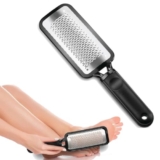 Temperia Leg, Heel & Foot Scrubber for Dead Skin – Very Sharp & Big (11 * 3 inch) – Pedicure & Feet Scrub Tools, Foot Scraper Cleaner & Filer, Callus Remover For Cracked Heels (Metal)