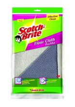 Scotch-Brite Cotton 2 Piece Floor Cleaning Cloth And 1 Piece Single Sided Toilet Brush (Multicolour)