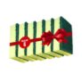 Cello Kleeno Sponge Scrub Pad (Green and Yellow, Pack of 6)