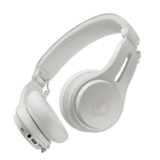 Skullcandy Icon ANC On-Ear Wireless Bluetooth Headphones – Active Noise Cancelling, 97.5dB 60Hr Battery + Rapid Charge, Mic, Stay-Aware Mode, iOS & Android – Bone