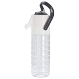 Steelo Jaldhara Multipurpose Plastic Jug, 1200 Ml (Black & White)