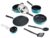 Tosaa Popular Nonstick Cookware 8 Pcs Gift Set Amber Includes 1 -Flat Tawa, 1- Kadhai, 1 -Frying pan, 1- Sauce pan, 1 – Tadka pan, 1 – Stainless Steel Lid, 2 – Spatula