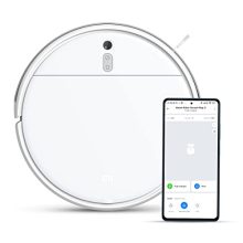 Mi Xiaomi Robot Vacuum-Mop 2I, 2200 Pa Powerful Suction, 450 Ml Large-Capacity Dustbin, Electronically-Controlled 270 Ml Water Tank, Controls Remotely Via App, Alexa/Ga Enabled, White