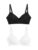 Marks & Spencer 2pk Maternity Lace Trim Nursing Bras B-G T33702BLACK/WHITE (34DD)