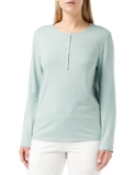 Triumph International Women’s Cotton Casual Pajama Top (10209572_Turquoise_L)
