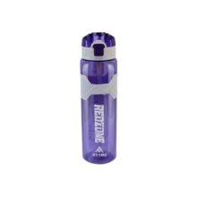 ATTRO Plastic Squad Sports 1000Ml Water Bottle with Flip Top Lid, Hand Strap & Straw Bpa Free Leak Proof Ideal for Gym Workout, Outdoor, School & Office – Violet