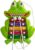 Smart Picks Xylophone Pull Along Panda Shape 2 In 1 Musical Toy For Kids And Toddlers (Colour May Vary)