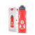 Pigeon 750 ML Clear Glass Water Bottle with Protective Silicone Cover | Glass Water Bottle for Office, Home, Fridge, Gym, Travel | BPA Free Glass Bottle | Red