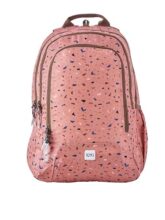 Wiki Stylish Unisex Backpack 3 Durable & Lightweight backpack for Men & Women | Backpack for Office, Gym, Travel (33.5 Litre, Brown)