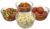 Amazon Brand – Solimo Borosilicate Round Glass/Mixing Bowl (Set Of 4 – 550 Ml), Transparent
