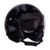 Royal Enfield Airforce 1901 Open Face Helmet | Certification: ISI & DOT | High Impact Grade ABS Shell | High Strength EPS Liner for Added Strength| Sleek Aviator Inspired Design | Black (L) 60 CM