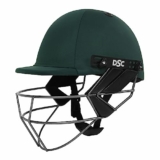 Dsc Fort44 Cricket Helmet For Men & Boys (Adjustable Steel Grill | Back Support Strap |Color: Green | Light Weight | Size :Small