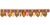 Navya Fashion Velvet Handmade Door Hanging/Bandarwal/Toran for Door, Traditional Bandarwal for Door, 37″ inch Length, Multicolour, Medium(T9)