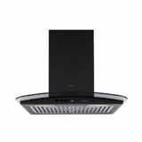 Elica 60cm 2500 Motor RPM iSMART 5 STAR Performance BLDC Kitchen Chimney with Inverter Technology and 15 Years Warranty | iSMART GLACE TRIM BF LTW 60 NERO