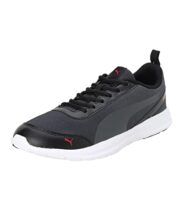 PUMA | Forbes Men’s Shoes | Black-Dark Shadow-High Risk Red | 9UK