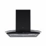 Elica 60cm 2500 Motor RPM iSMART 5 STAR Performance BLDC Kitchen Chimney with Inverter Technology and 15 Years Warranty | iSMART GLACE TRIM BF LTW 60 NERO