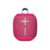Ultimate Ears WONDERBOOM 4 Portable Waterproof Bluetooth Speaker with Big Bass and 360-Degree Sound, Dustproof Floating Speaker with 40 m (131ft) Range – Hyper Pink