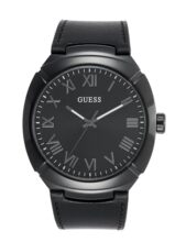 Guess Round 45mm Black Dial Analog Men Watch – U1464G3M