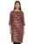 Indigo Women’s Cotton Regular Kurta (AW21/BLC-095 B_Beige_M_Red_M)