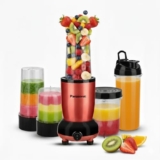 Panasonic Nutriturbo Blender with 5 Jars | Powerful 600W Max Locked Motor | Juicer, Blender & Grinder | Copper Motor & Safety Lock | Multipurpose Kitchen Appliance