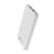 Portronics Power Brick Ii 10000 Mah,2.4A 12W Slim Power Bank With Dual Usb Output Port For Iphone, Anrdoid & Other Devices.(White)