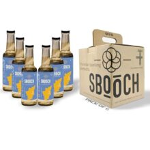 SBOOCH – Rasam – Sparkling Kombucha 275ml Pack of 6 Rasam Flavour | Naturally Fermented Tea Drink | Low Sugar, Vegan, Non-Alcoholic | Clean, Gut-Friendly, Antioxidant-Rich Refreshing Beverage