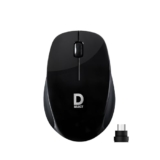 D Select Wireless Mouse Ds321-Black With Usb Type C Connector, 1200Dpi, Lightweight | Marketed By Dell